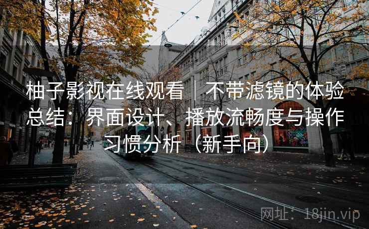 柚子影视在线观看｜不带滤镜的体验总结：界面设计、播放流畅度与操作习惯分析（新手向）