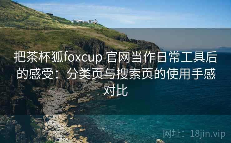 把茶杯狐foxcup 官网当作日常工具后的感受：分类页与搜索页的使用手感对比