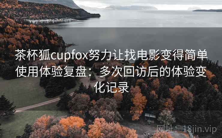 茶杯狐cupfox努力让找电影变得简单使用体验复盘：多次回访后的体验变化记录