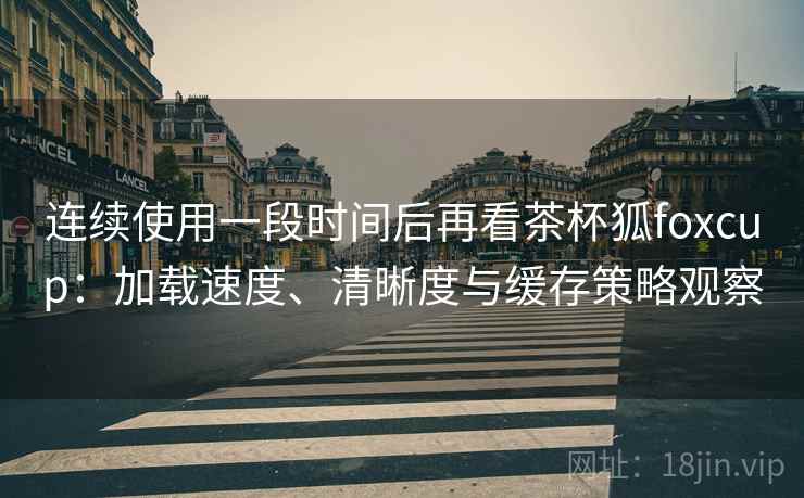 连续使用一段时间后再看茶杯狐foxcup：加载速度、清晰度与缓存策略观察
